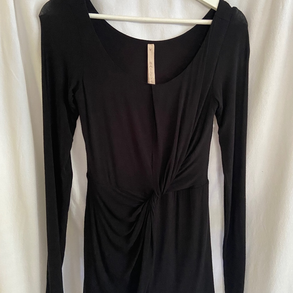 Bailey 44 Long Sleeve Top with Front Twist